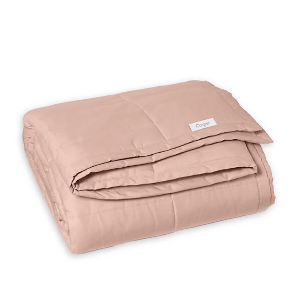 Casper 10lbs Weighted Blanket in Dusty Rose